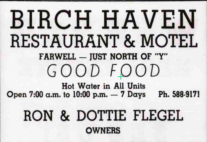 Birch Haven Motel - August 1969 Ad